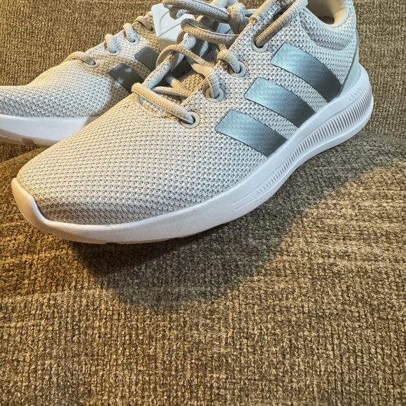 Adidas Lite Racer CLN 2.0 Women’s Light Blue Sneakers Size 6.5 - Picture 6 of 8